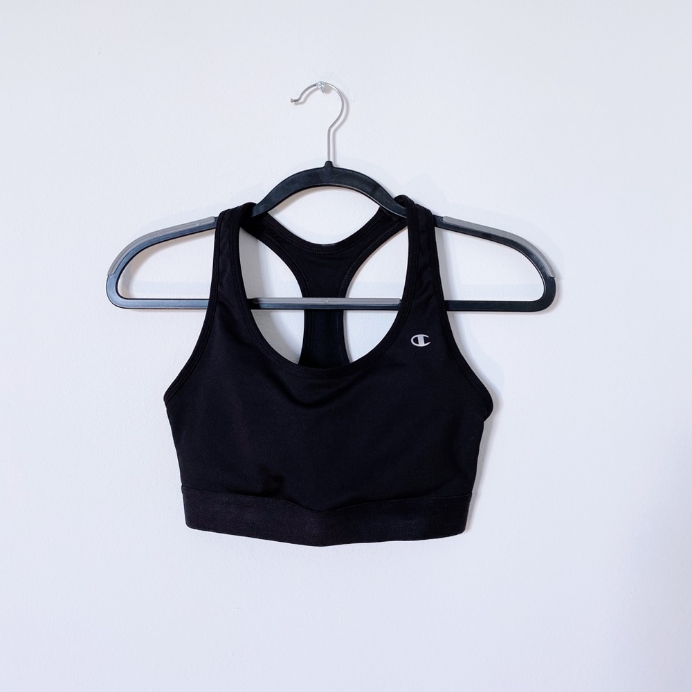 Champion Black Sports Bra